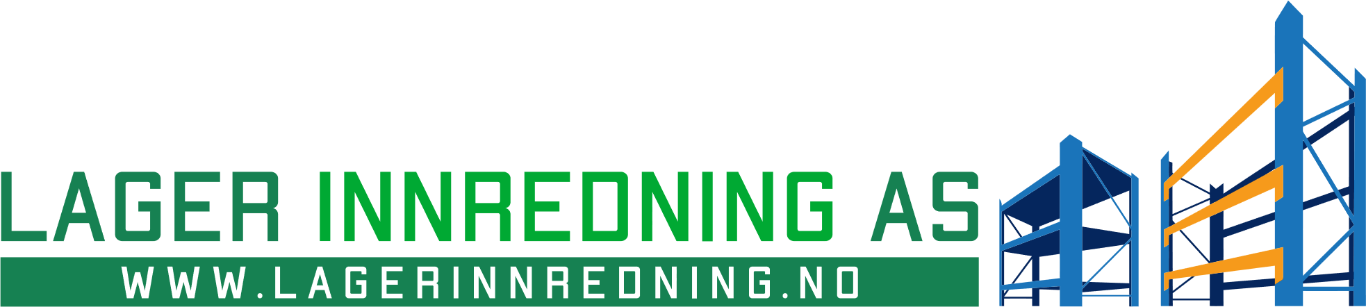 Lagerinnredning AS - Hvit Logo